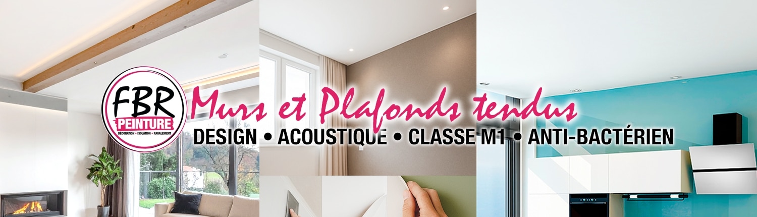 Entreprise FBR Peinture réalise vos murs et plafonds tendus en Finistère